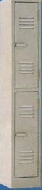 LO-10 Two-Tier Locker 1800x300x450